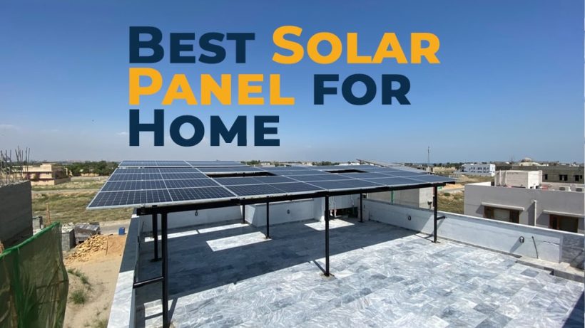 Best Solar Panel for Home-min