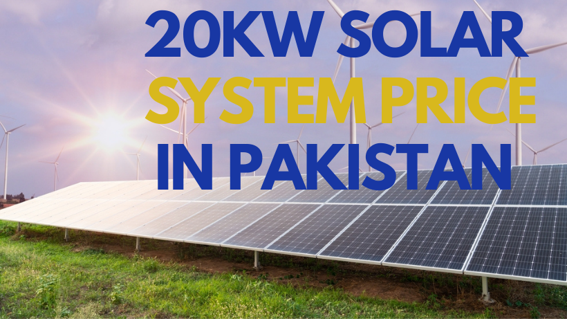 20KW Solar Systems in Pakistan